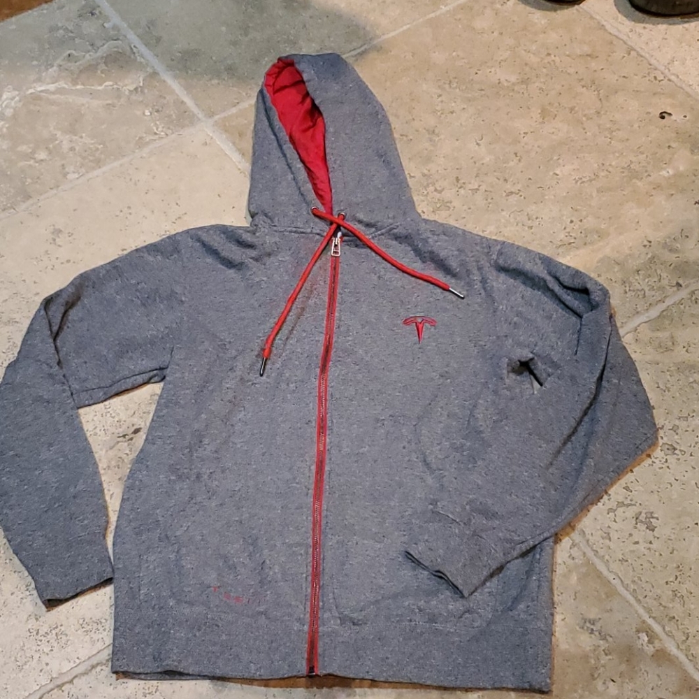 Tesla Hoodie Sweatshirt - Small